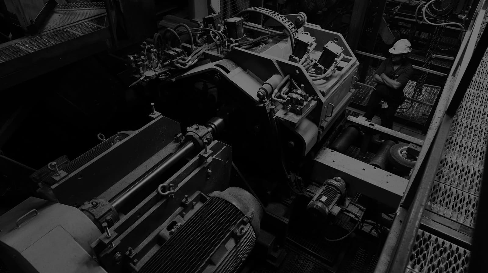 Lico Machinery DEB Series optimized gang edgers, detail of the working section