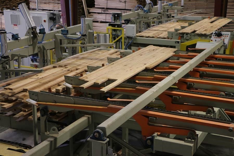 Lico Machinery Stackers optimized stacking systems, installed in a production plant